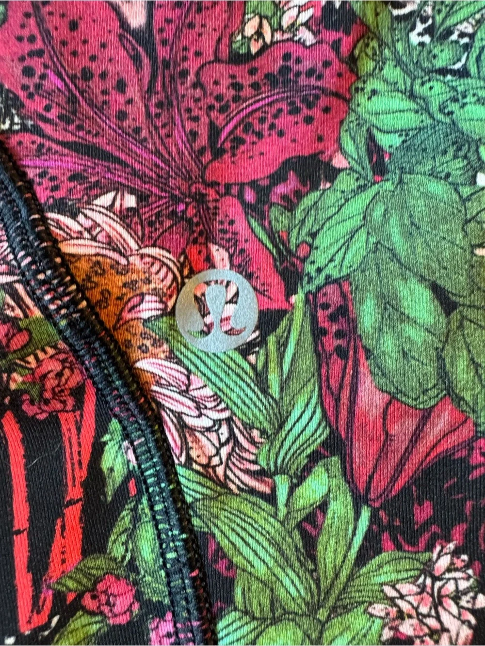 Lululemon Vibrant Floral Print Leggings